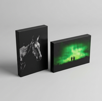 Black Wood Photo Block
