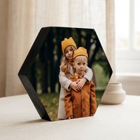 Black Wood Photo Block