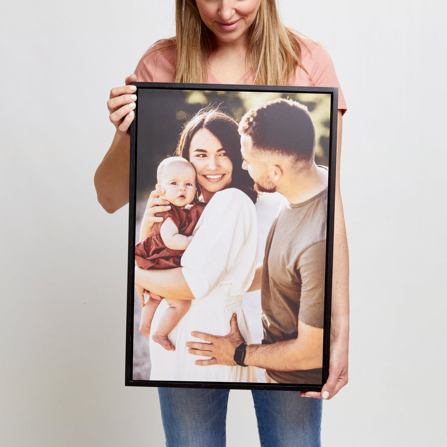 Black Rectangle Floating Frame