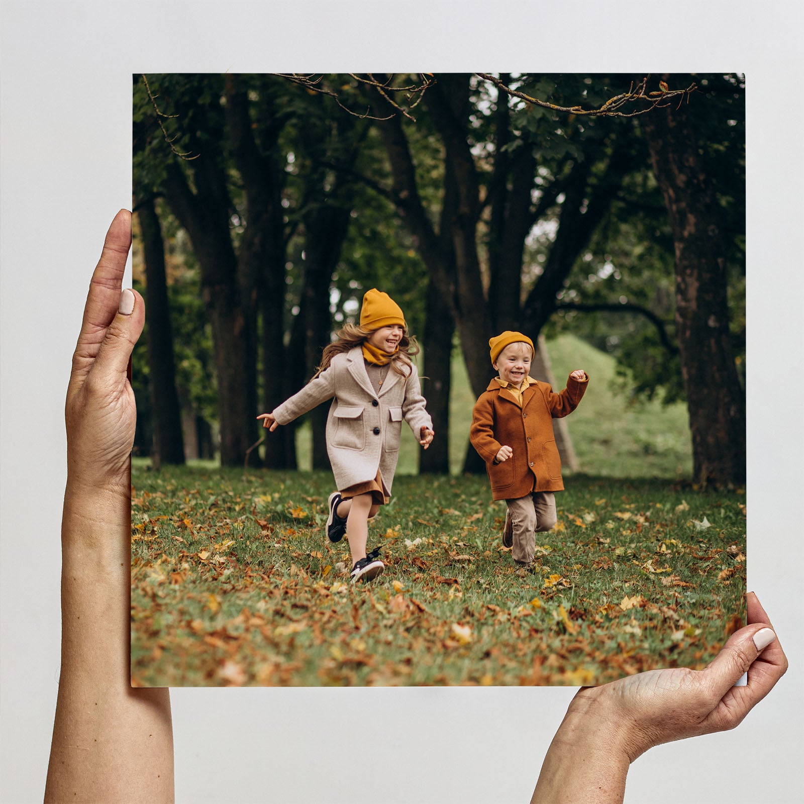 Black Wood Photo Block