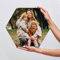Black Wood Photo Block