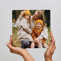 Black Wood Photo Block