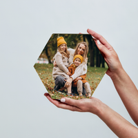 Black Wood Photo Block