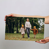 Black Wood Photo Block
