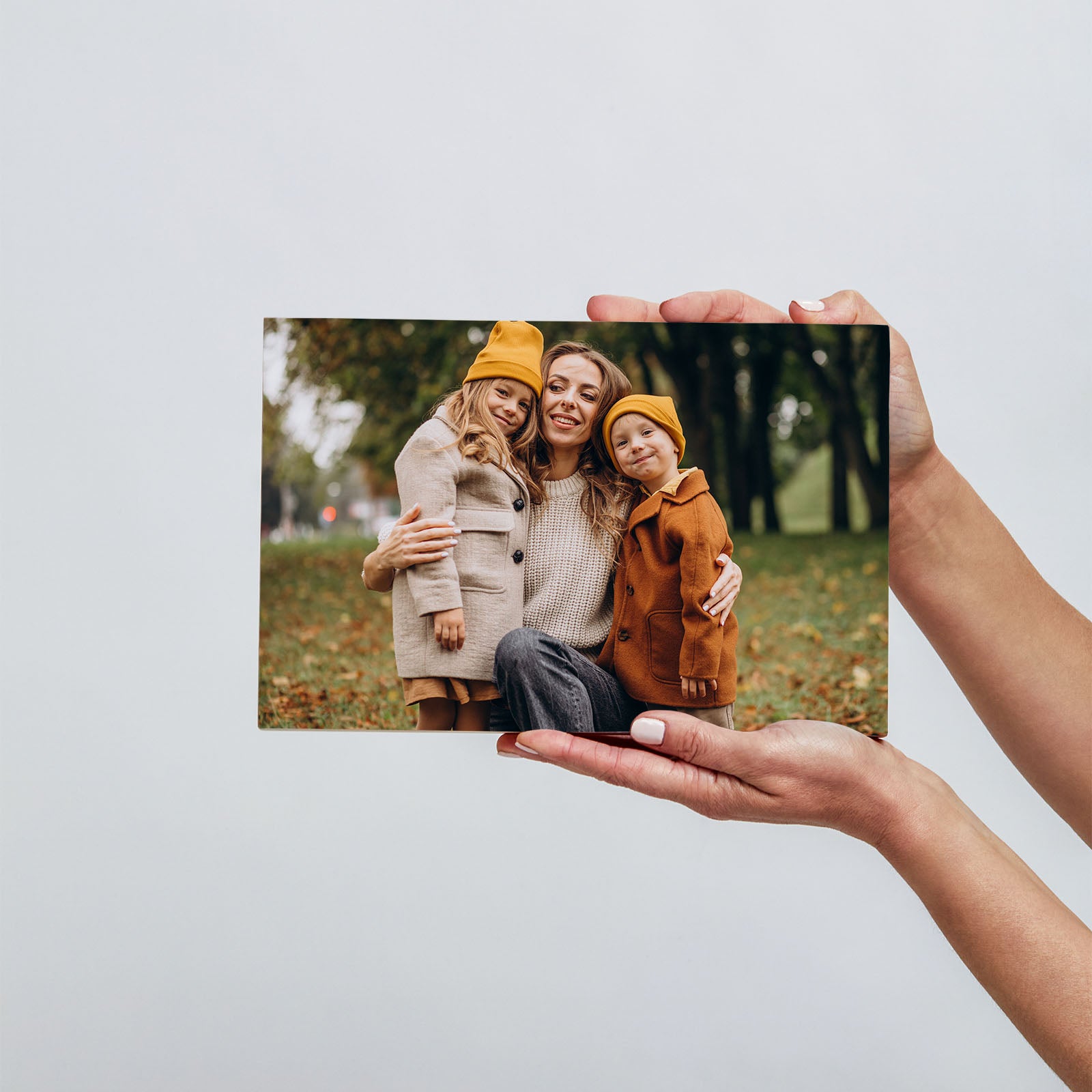 Black Wood Photo Block