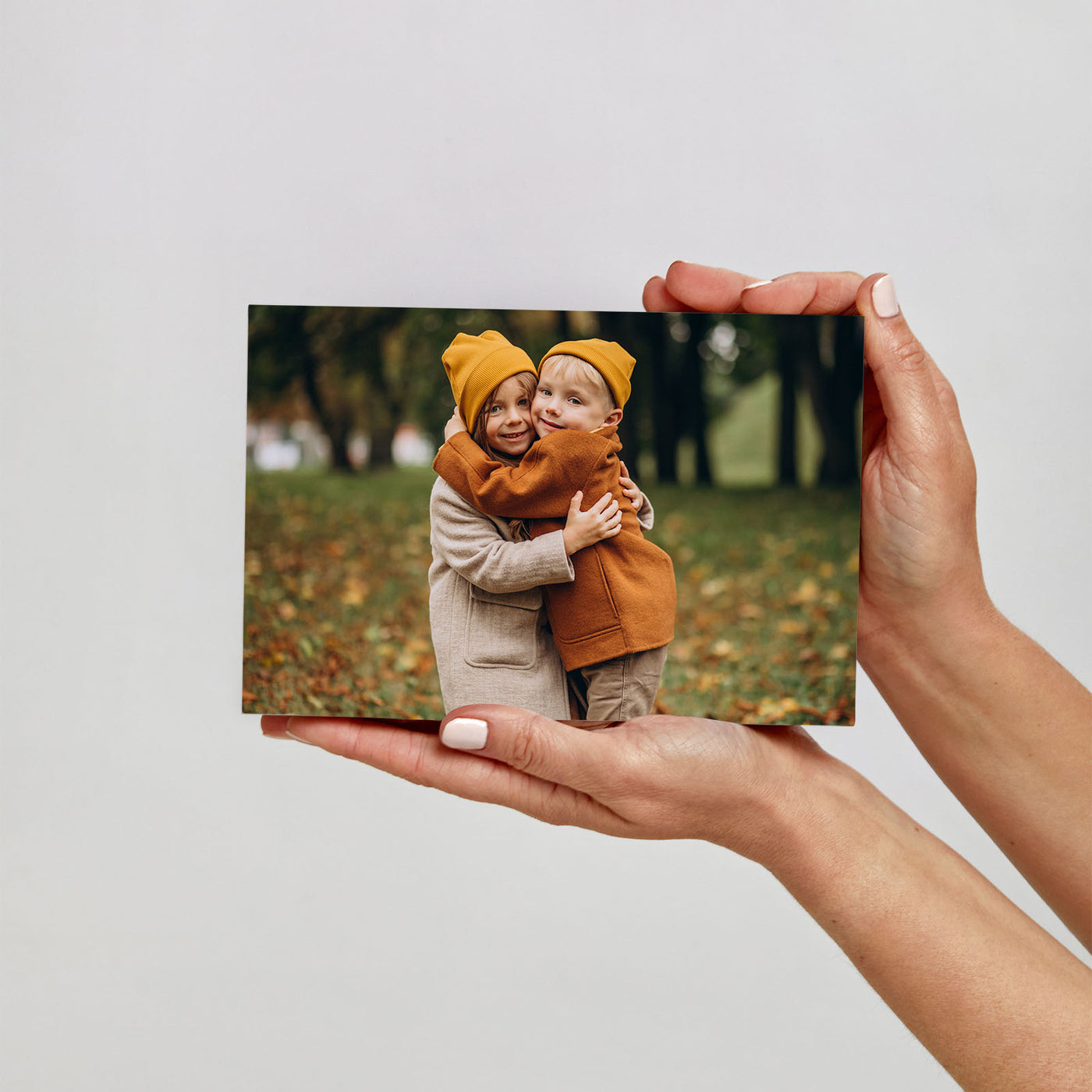 Black Wood Photo Block
