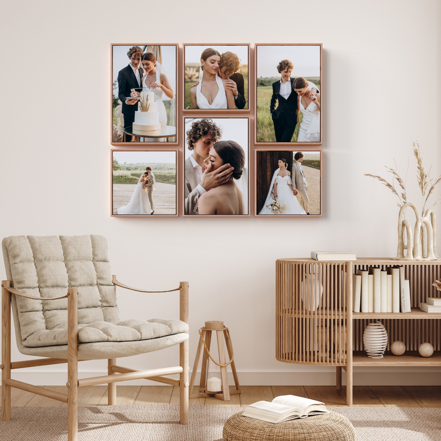 Walker Floating Frame set of 6