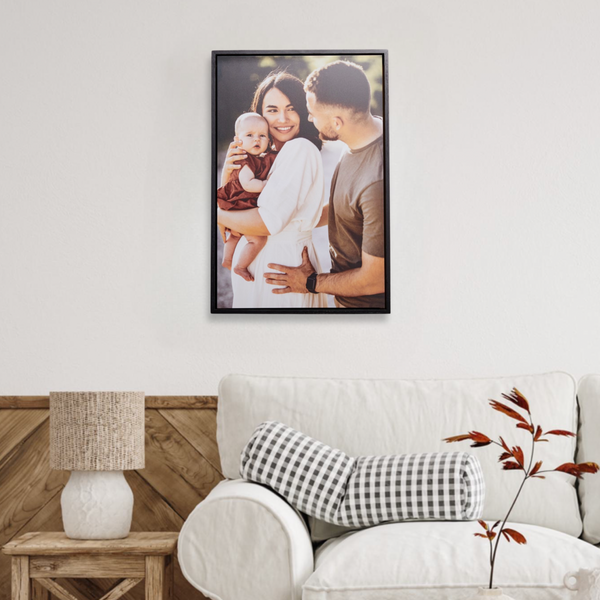 Black Rectangle Floating Frame