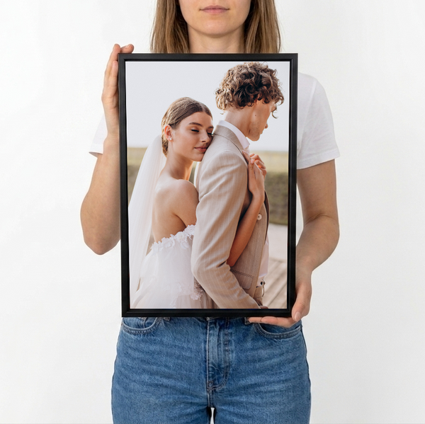 Black Rectangle Floating Frame