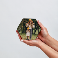 Black Wood Photo Block