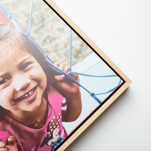 Oak Rectangle Floating Frame