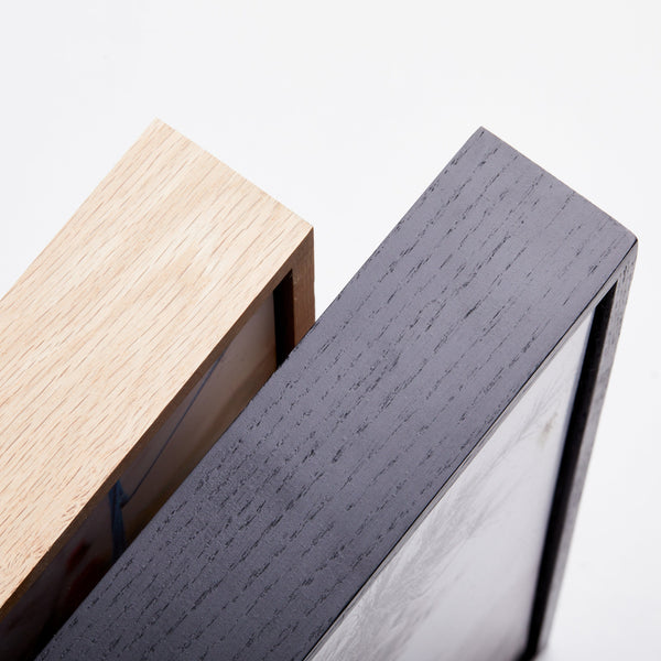 Oak Square Floating Frame